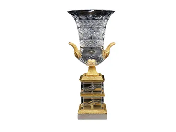 LUXURY FOUNDRY REGGIA 123 - Crystal vase by Il Bronzetto - view 2